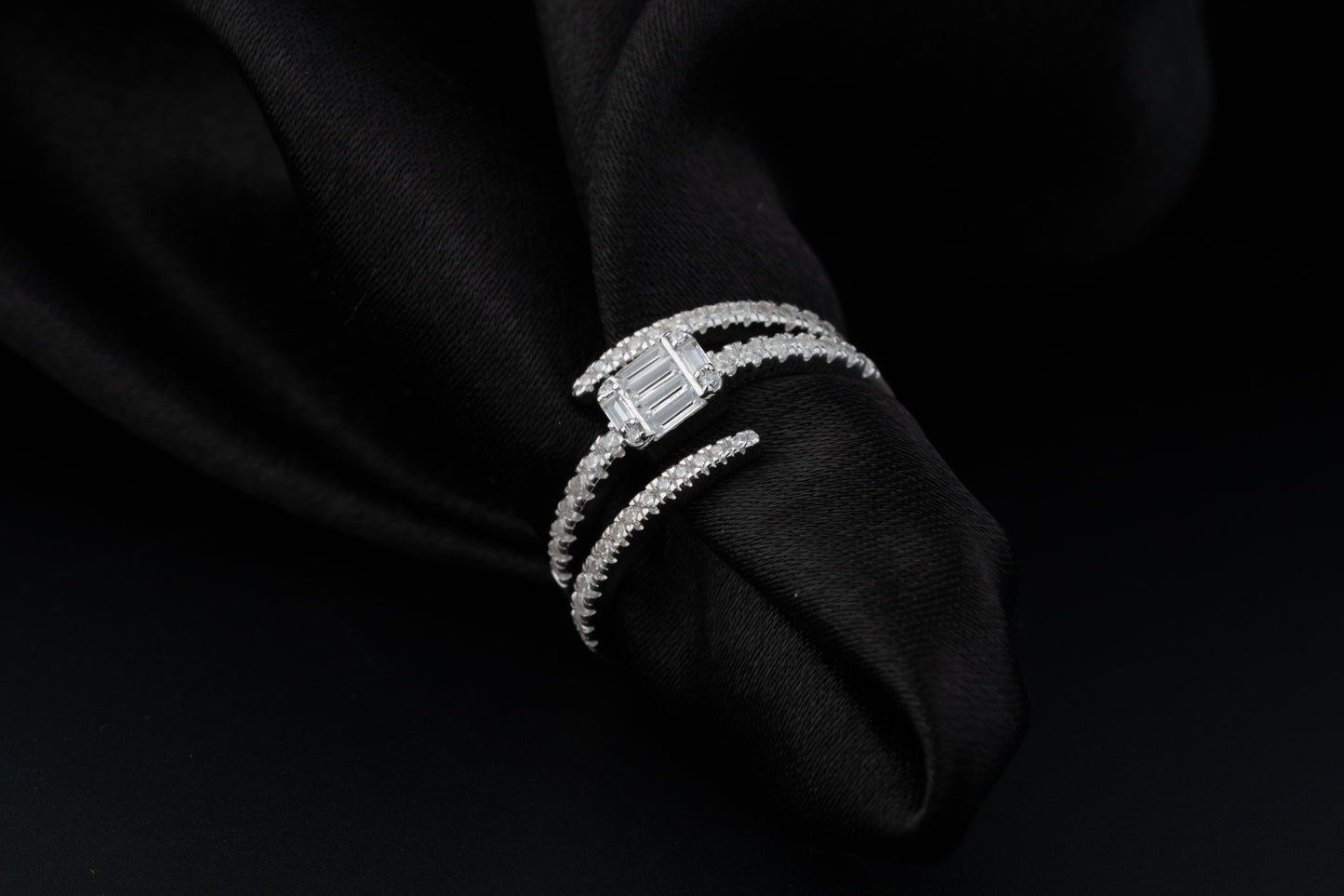 Elara Twin Sparkle Ring