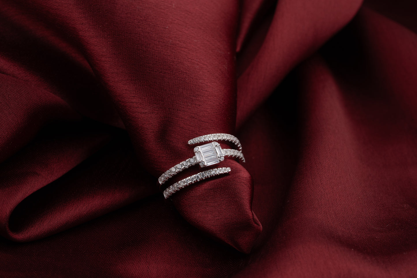 Elara Twin Sparkle Ring