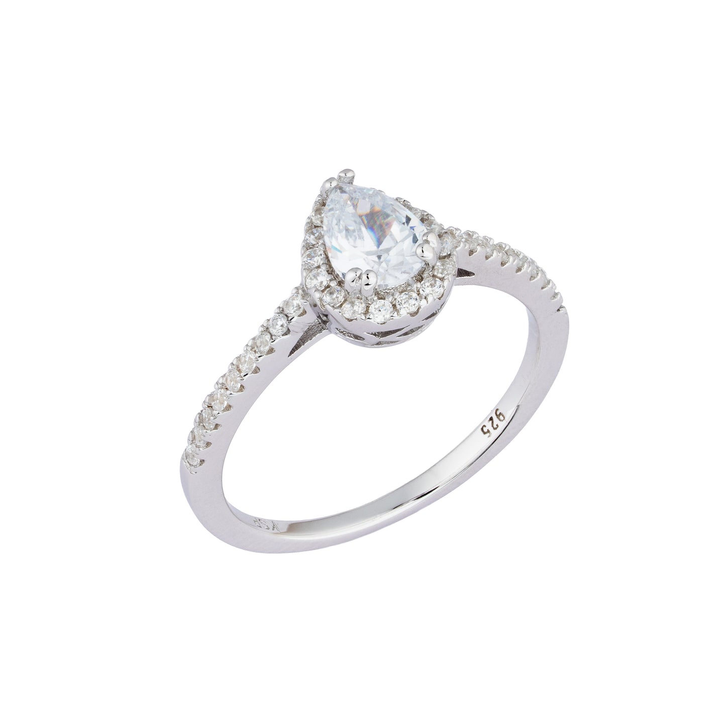 Glimmerheart Solitaire Ring