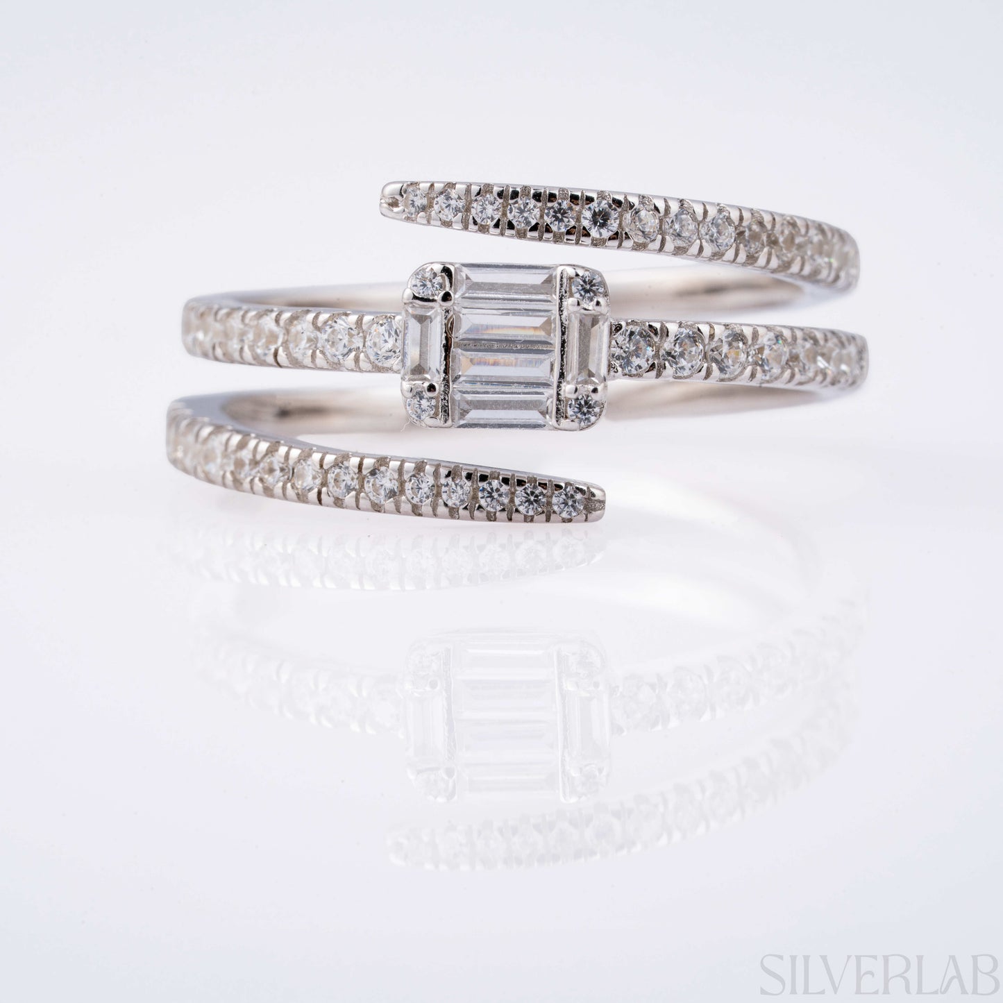 Elara Twin Sparkle Ring