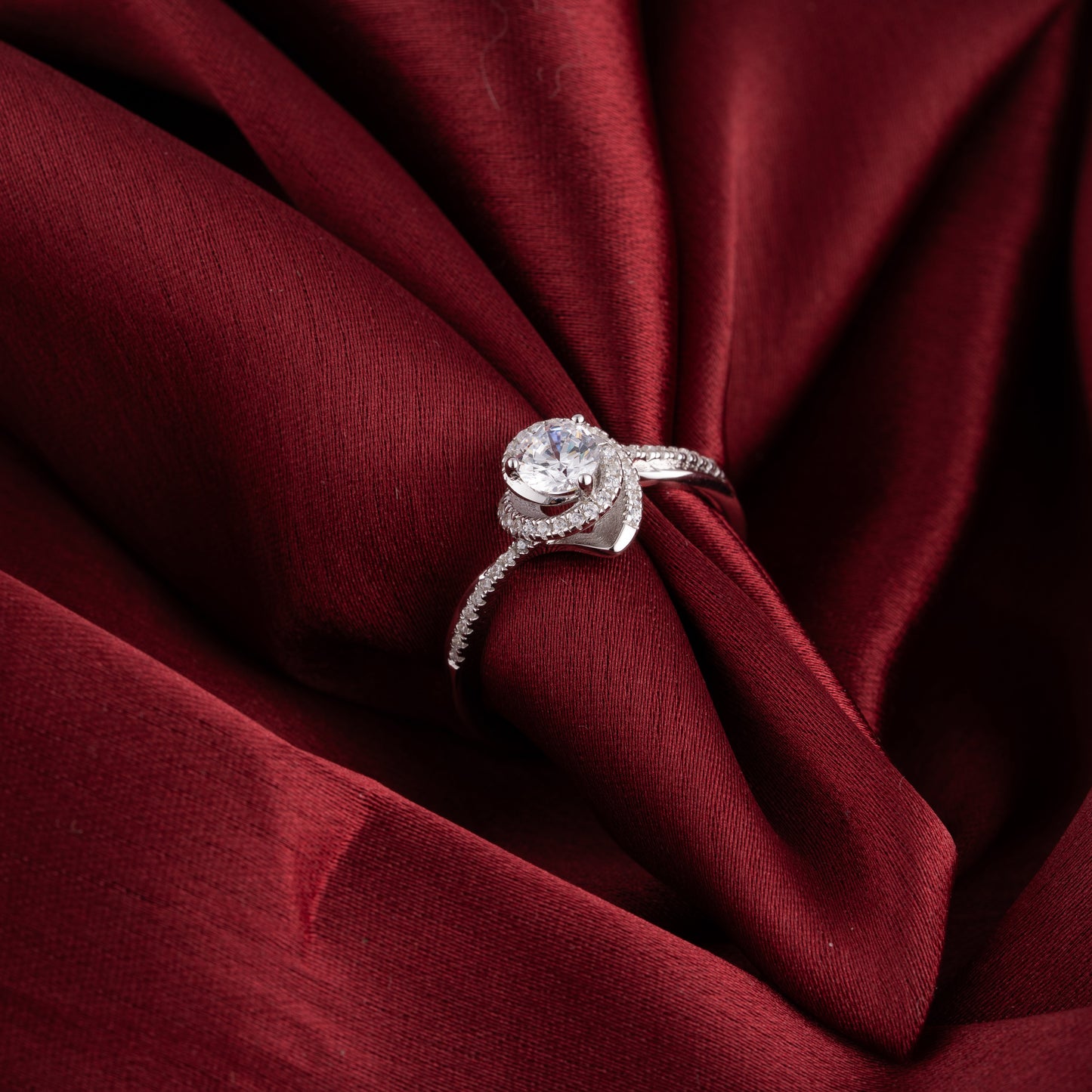 Celeste Solitaire Ring