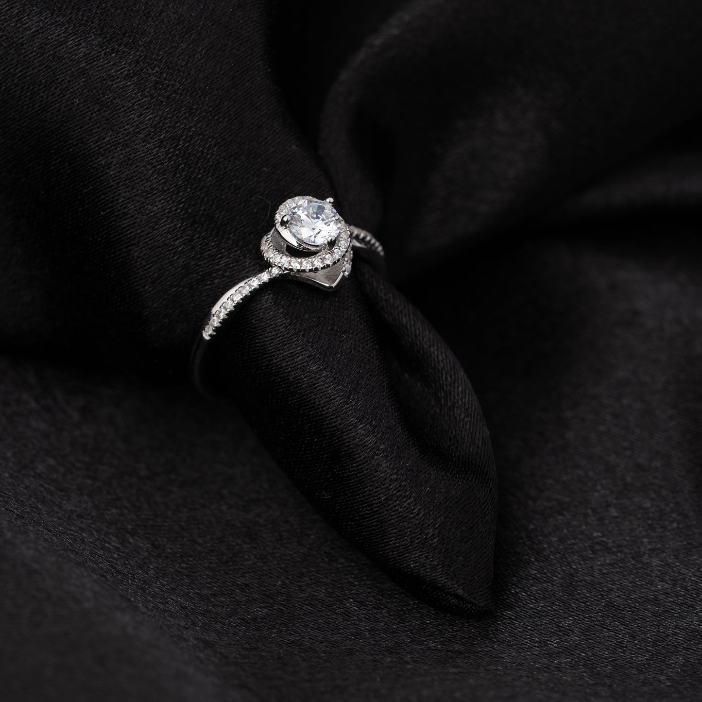 Celeste Solitaire Ring