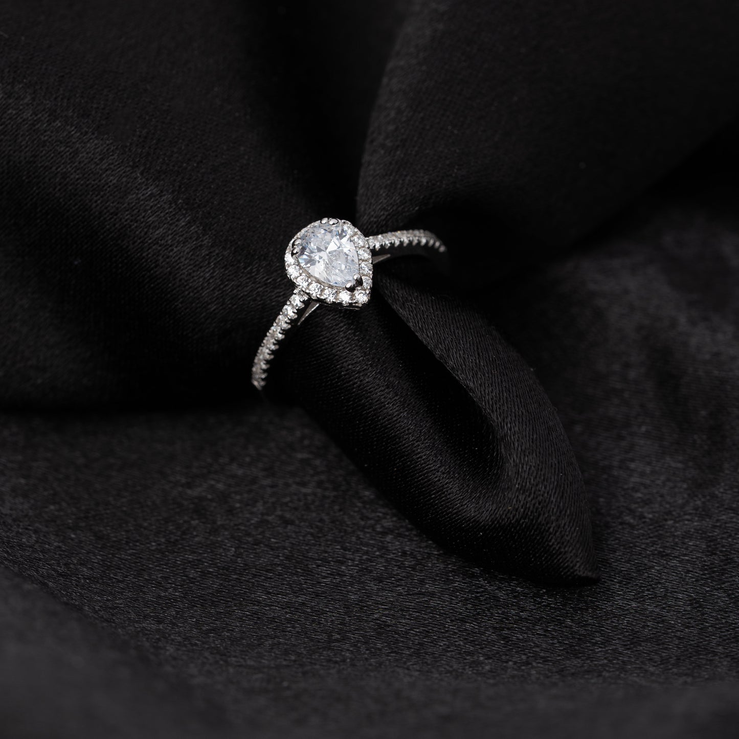 Glimmerheart Solitaire Ring