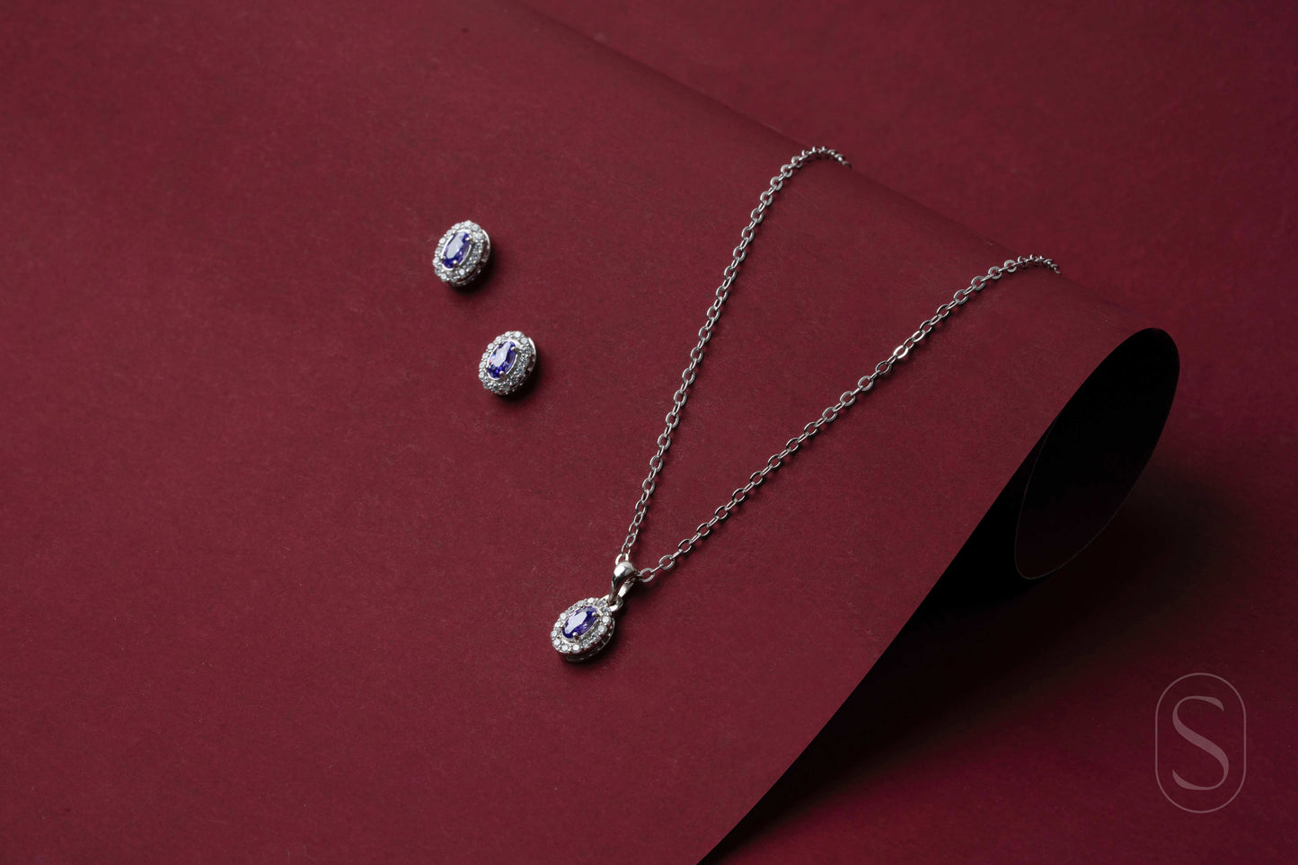 Lavender Halo Pendant