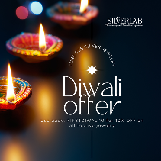 This Diwali, Gift Silver That Truly Shines – Explore 925 Sterling Silver Jewelry by Silverlab
