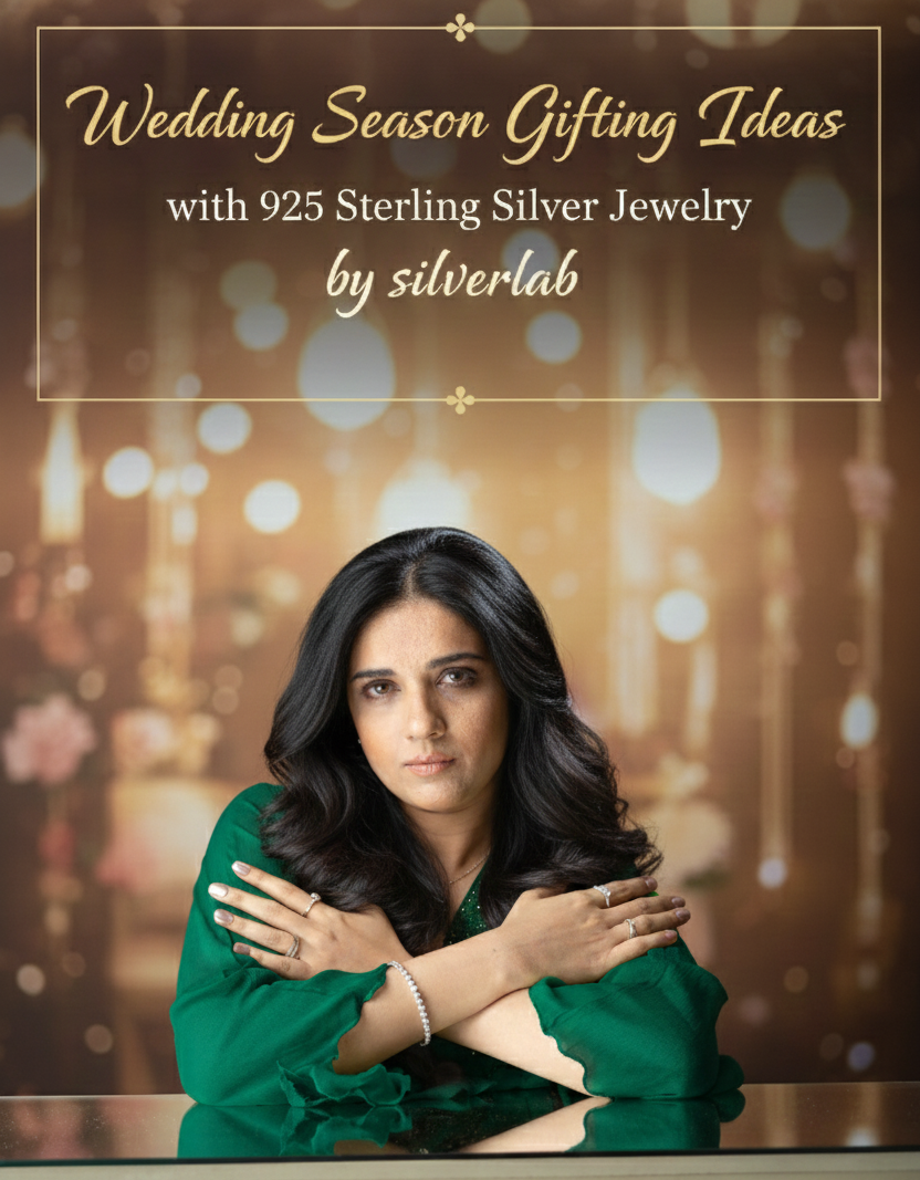 wedding gift silver jewelry,