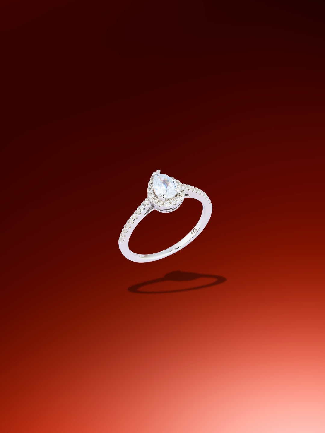 Glimmerheart Solitaire Ring