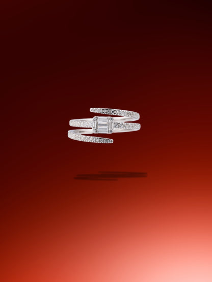 Elara Twin Sparkle Ring