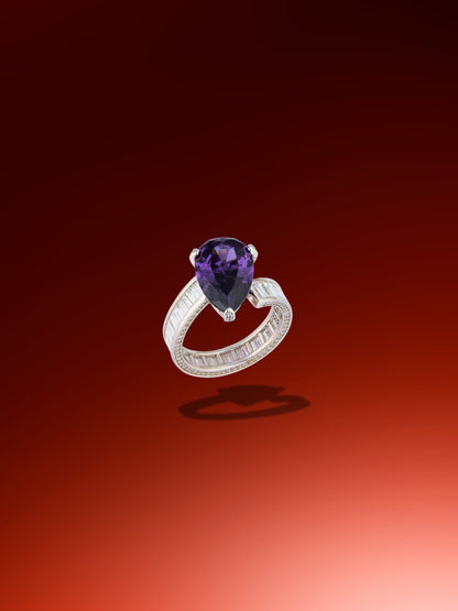Royal Velvet Oval Ring